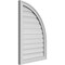 Ekena Millwork Quarter Round Top Right Surface Mount PVC Gable Vent w/ 2"W x 2"P Brickmould Sill Frame, 22"W x 32"H GVPQR22X3203SF - alternate 5